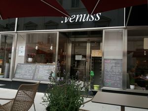 Outside seating area at Venuss - Herrengasse in Vienna