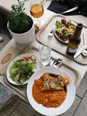 Salads, chickpeas curry, polenta, and more! at Venuss - Herrengasse in Vienna