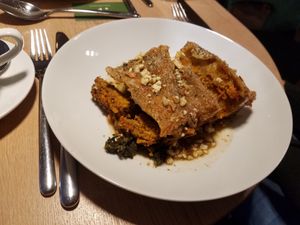 Pumpkin Cannelloni at Venuss - Herrengasse in Vienna