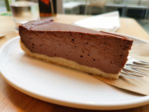 Schoko-Dattel-Cheesecake at Venuss - Herrengasse in Vienna