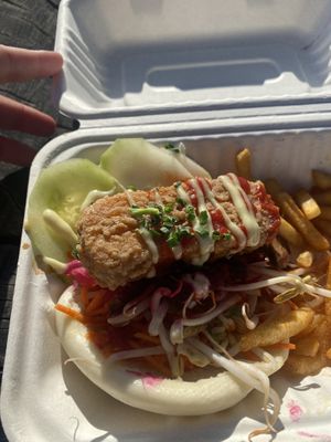 Tofu bao  at Bao Now in Te Anau