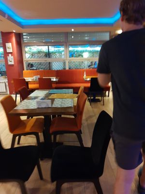 Inside at Blue Margarita in Bucharest