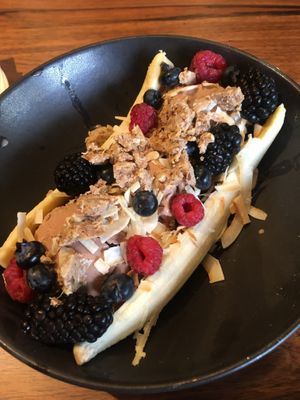 Veganana Split   at Giornale in Mexico City