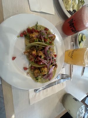 Tacos estilo baja   at Giornale in Mexico City