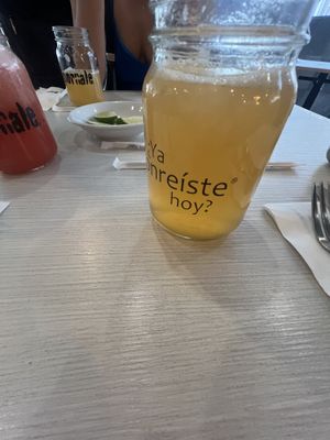 Agua de sabor   at Giornale in Mexico City