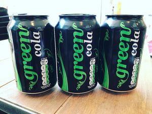 One of the few UK places to sell Green Cola! at Good and Green in East Grinstead