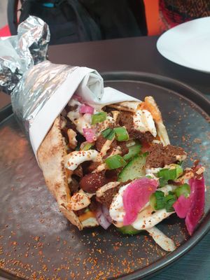Gyro at Guac 'n' Roll in Liverpool