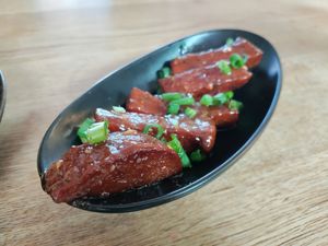 Yummy sticky ribs at Guac 'n' Roll in Liverpool