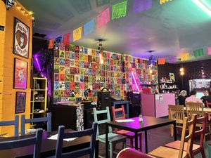 Cool decor  at Guac 'n' Roll in Liverpool