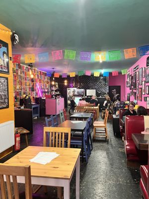 Hanging out   at Guac 'n' Roll in Liverpool