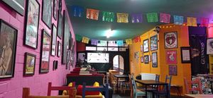 Interior at Guac 'n' Roll in Liverpool