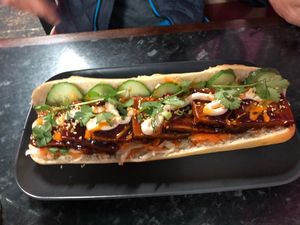 Banh mi  at Guac 'n' Roll in Liverpool