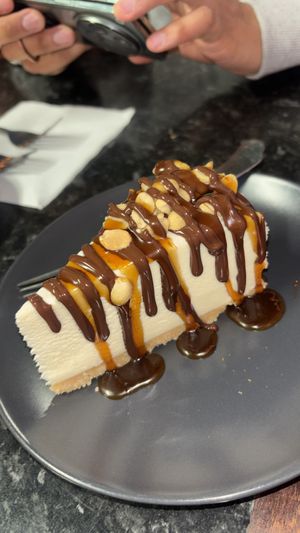 Snickers cheesecake   at Guac 'n' Roll in Liverpool