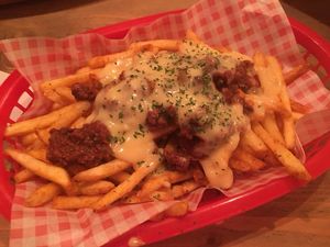 Vegan Pizza Fries at Guac 'n' Roll in Liverpool