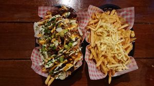 Cheesy  and Kopsalon Fries at Guac 'n' Roll in Liverpool