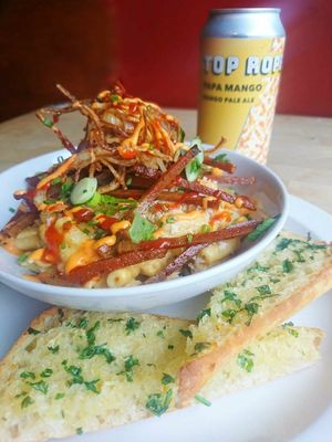 Loaded Mac 'n' Cheese at Guac 'n' Roll in Liverpool