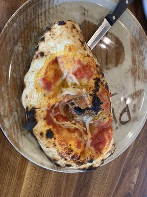 Calzone   at Vitalia's in Cairns