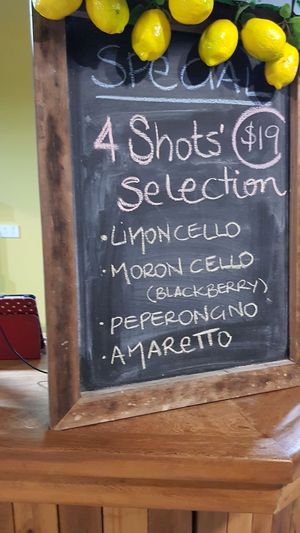 Booze at Vitalia's in Cairns