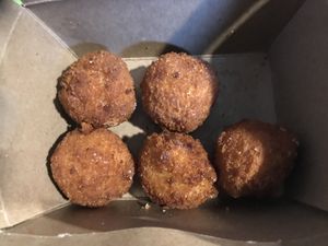 Mac n cheese balls - amazing at Lord of the Fries in Queenstown
