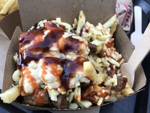 HSP (kids size 😳👌) at Lord of the Fries in Queenstown