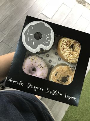 Gift box at Piaf Repostería Alternativa in Guadalajara