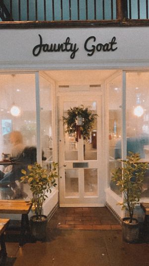 The front door  at Jaunty Goat - Bridge St in Chester