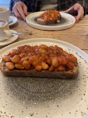 Beans on toast   at Jaunty Goat - Bridge St in Chester