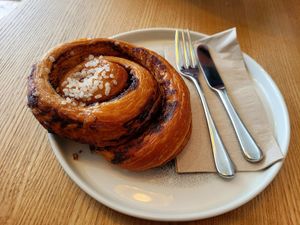 Cinnamon Swirl. at Jaunty Goat - Bridge St in Chester