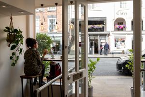 Window seats at Bridge Street at Jaunty Goat - Bridge St in Chester