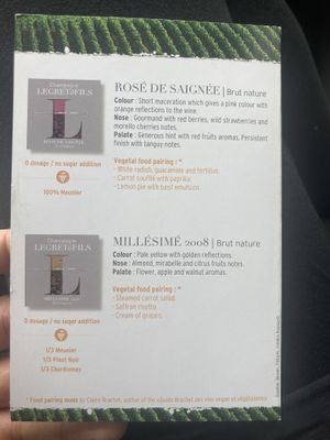   at Champagne Legret & Fils in Talus-saint-prix