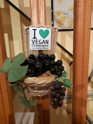 Sehr sympathisch ;-) at Champagne Legret & Fils in Talus-saint-prix