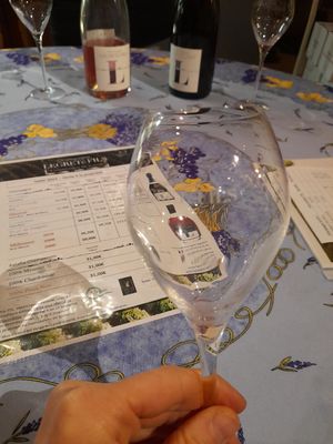 Nach dem Tasting at Champagne Legret & Fils in Talus-saint-prix