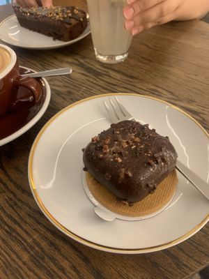 vegan dessert  at Relax na Wilczej in Warsaw