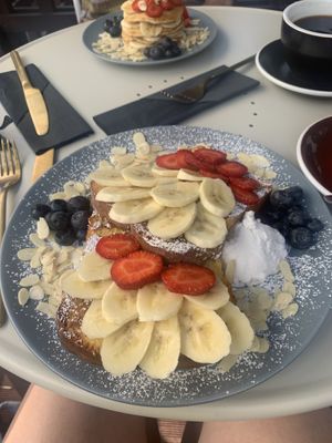 French toast  at Relax na Wilczej in Warsaw