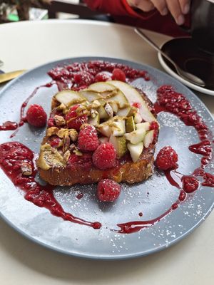 French Toast at Relax na Wilczej in Warsaw