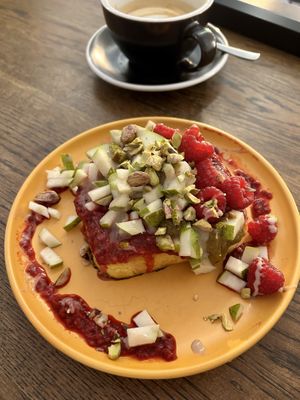 French Toast  at Relax na Wilczej in Warsaw