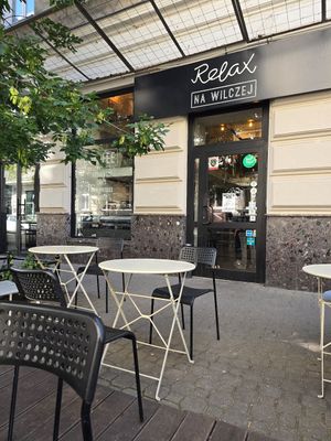Outside at Relax na Wilczej in Warsaw