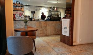 Counter at Relax na Wilczej in Warsaw