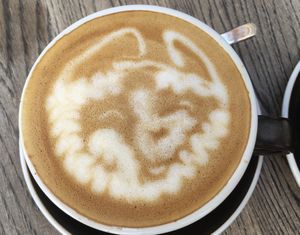 Oat latte at Relax na Wilczej in Warsaw