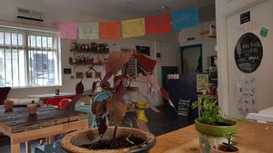 Inside at The Platform Cafe in South West London