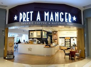 Shop Front at Pret A Manger - Olympian City in Kowloon