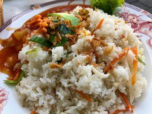 vegan rice dish (phantasy dish) at Asia Hung-Anh in Solingen