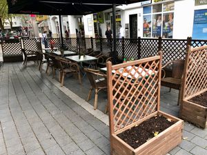 outside seating area at Asia Hung-Anh in Solingen