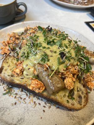 Vegan breakfast   at KAI in Leicester