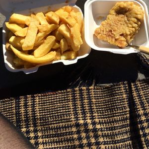 Tofish and chips! at Brockley's Rock in South East London