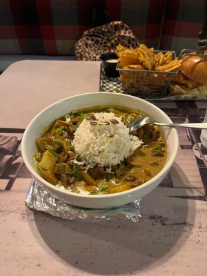 Impossible curry  at Exit Zero Filling Station in Cape May