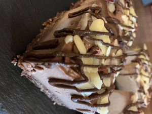Chocolate orange cheesecake  at Wellbeing Lounge in Keighley
