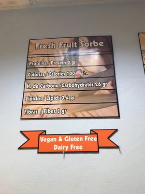 Informação  at Gelateria Crema di Gelato in Lagos