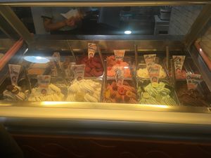 All vegan flavours! at Gelateria Crema di Gelato in Lagos