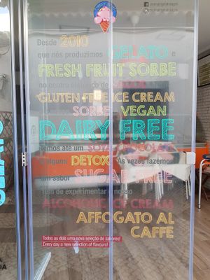 From 2010 making Lagos sweeter at Gelateria Crema di Gelato in Lagos